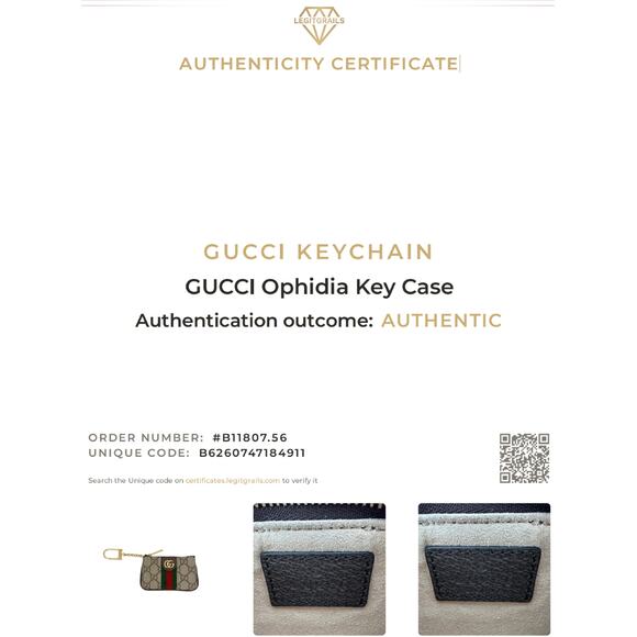 GUCCI Ophidia Key Case - Picture 8 of 13